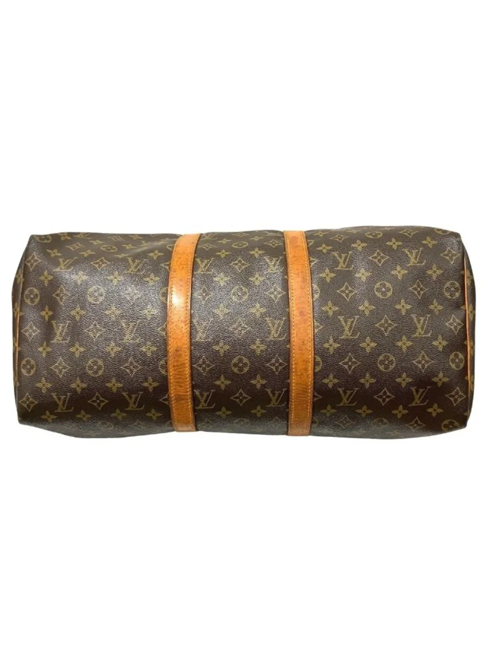 Louis Vuitton Keepall 50 Monogram Boston Bag Canvas